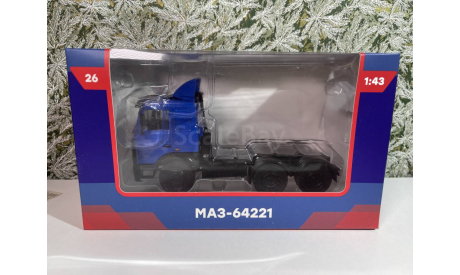 МАЗ-64221 Легендарные грузовики СССР 26 MODIMIO, масштабная модель, scale43