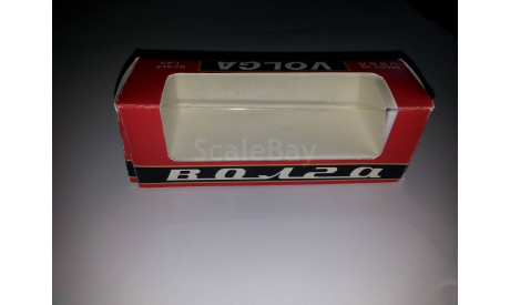 Коробка ВОЛГА 24, ранняя, боксы, коробки, стеллажи для моделей