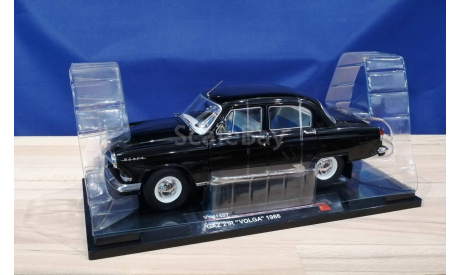 ГАЗ-21Р Волга ’VOLGA’ Чёрная 1966г. СССР, масштабная модель, VMM/VVM, scale18