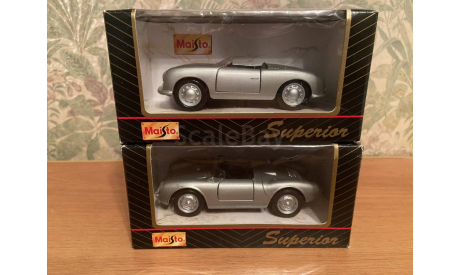 Porsche 550 A Spyder 1954 MAISTO, масштабная модель, scale35