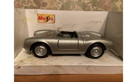 Porsche 550 A Spyder 1954 MAISTO, масштабная модель, scale35