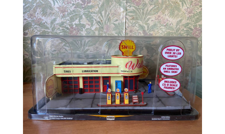 Wally’s Shell Gas & Service Station MENARDS, элементы для диорам