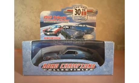 Ford Mustang Boss 302 1969 ROAD CHAMPS, масштабная модель, scale43