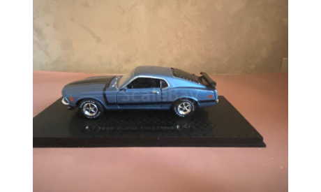 Ford Mustang Boss 302 1969 ROAD CHAMPS, масштабная модель, scale43