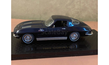 Chevrolet Corvette StingRay 1963 ROAD CHAMPS, масштабная модель, scale43