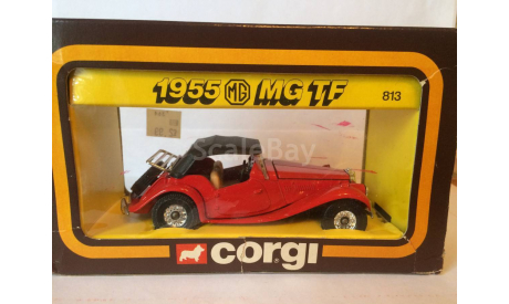 GORGI TOYS 1955 MG TF, масштабная модель, Corgi Toys, scale35