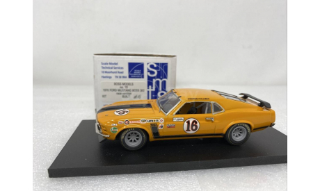 1970 Ford Mustang Boss 302 SMTS, масштабная модель, SMTS Models, 1:43, 1/43