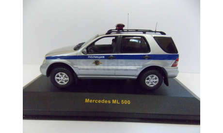 1/43 Mercedes-Benz ML500 Police Полиция УФА W163 IXO, масштабная модель, IXO Road (серии MOC, CLC), scale43