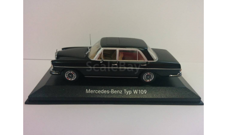 Mercedes Benz 300 SEL 6.3 W109  satin black Minichamps 1:43, масштабная модель, Mercedes-Benz, scale43