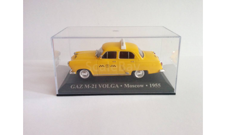 1/43 Газ 21 Волга Такси Москва 1955 СССР Altaya, масштабная модель, Start Scale Models (SSM), 1:43
