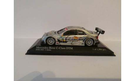 1/43 Mercedes-Benz С Class DTM 2005 W203 J.Green Minichamps, масштабная модель, 1:43