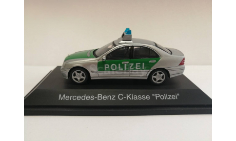 Mercedes-Benz C class W203 Polizei Police Schuco, масштабная модель, scale43