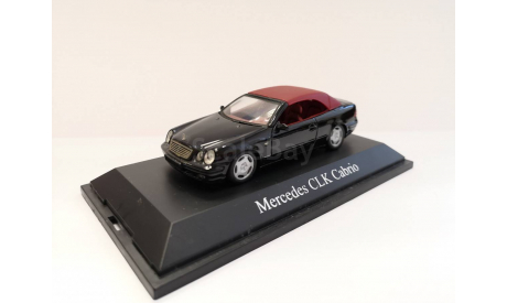 Mercedes-Benz CLK Cabrio Softtop А208 Schuco, масштабная модель, scale43