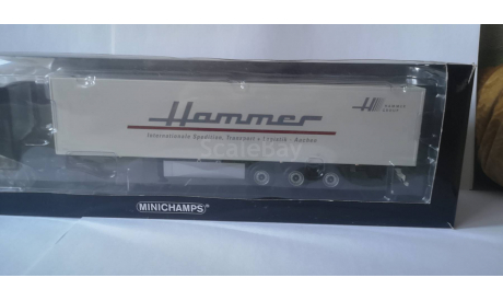 1/43 Mercedes-Benz 1844 LS Actros ’Hammer’ Minichamps, масштабная модель, 1:43