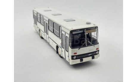 Автобус IKARUS 263.00 Кадмий (Белый) Demprice, масштабная модель, Classicbus, scale43