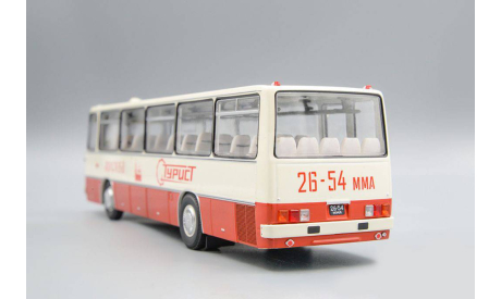 Автобус IKARUS 255.70 Амарант (Турист Москва) Demprice, масштабная модель, scale43
