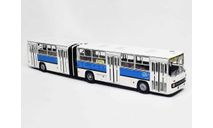 Автобус IKARUS 280.33 Ультрамарин (Белый с синей полосой) Demprice, масштабная модель, Classicbus, scale43