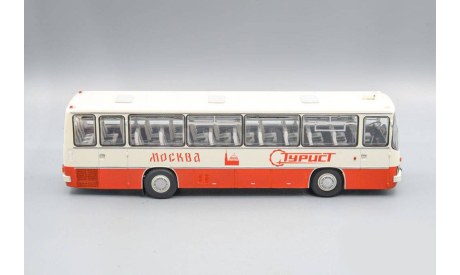 Автобус IKARUS 255.70 Амарант (Турист Москва) Demprice, масштабная модель, scale43