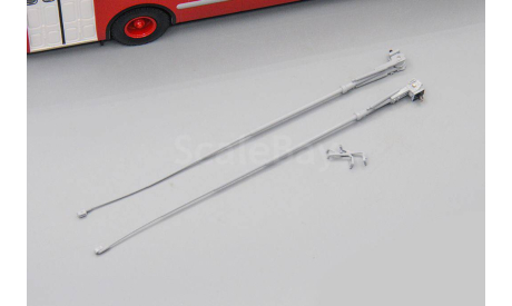 Троллейбус ЗИУ 5 Звезда (Красный) Demprice, масштабная модель, Classicbus, scale43