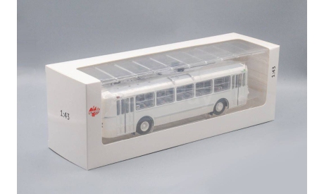 Троллейбус ЗИУ 5 Иней (Белый) Demprice, масштабная модель, Classicbus, scale43