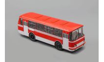 Автобус ЛАЗ 695Н Сангин (Красный с белыми полосами) Demprice, масштабная модель, Classicbus, scale43