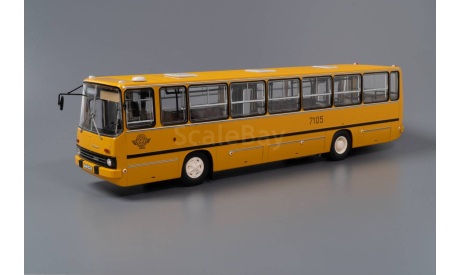 Автобус IKARUS 263.00 Крайола (Желто-белый) Demprice, масштабная модель, Classicbus, scale43