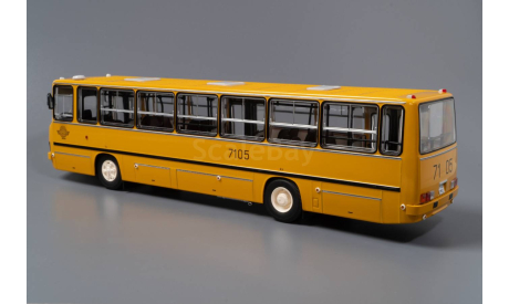 Автобус IKARUS 263.00 Крайола (Желто-белый) Demprice, масштабная модель, Classicbus, scale43