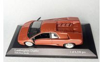 Lamborghini Diablo, масштабная модель, Minichamps, scale43