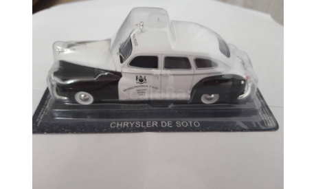 CHRYSLER DE SOTO 1/43 DeAgostini, журнальная серия Полицейские машины мира (DeAgostini), Полицейские машины мира, Deagostini, scale43