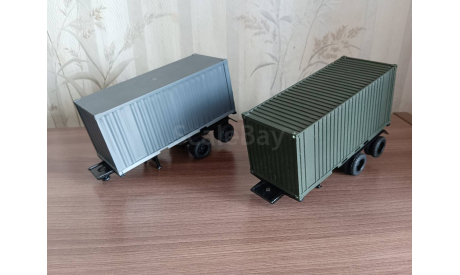 Полуприцеп контейнеровоз, масштабная модель, Элекон, scale43
