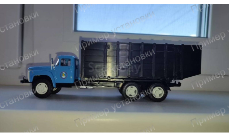 Надстройка Мусоровоз ко-415А 1:43, запчасти для масштабных моделей, AVD Models, scale43