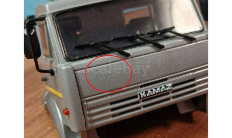 Кабина дневная(дорест.) - КАМАЗ-6520/6522/43253/65115 и т.д., запчасти для масштабных моделей, ПАО КАМАЗ, 1:43, 1/43