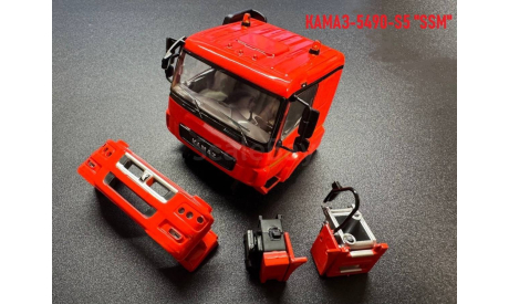 Кабина КАМАЗ-5490-S5/65207 и т.д., запчасти для масштабных моделей, Start Scale Models (SSM), scale43