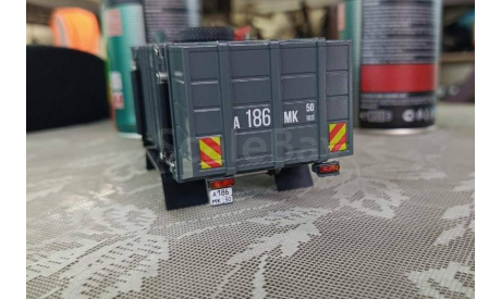 Надстройка Мусоровоз ко-415А 1:43, запчасти для масштабных моделей, AVD Models, scale43