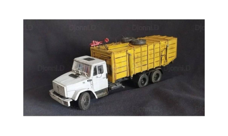 Надстройка Мусоровоз ко-415А 1:43, запчасти для масштабных моделей, AVD Models, scale43