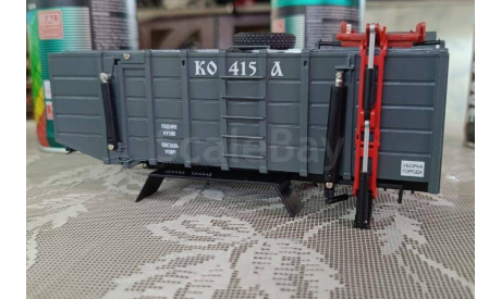 Надстройка Мусоровоз ко-415А 1:43, запчасти для масштабных моделей, AVD Models, scale43