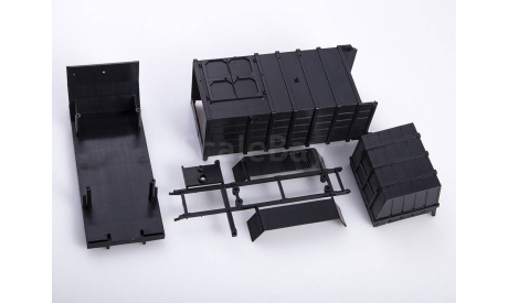 Надстройка Мусоровоз ко-415А 1:43, запчасти для масштабных моделей, AVD Models, scale43