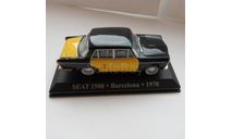 SEAT 1500 такси Барселоны, масштабная модель, Altaya Taxi, 1:43, 1/43