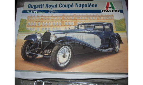 Italeri 3705 - Bugatti Royal Coupe Napoleon, сборная модель автомобиля, 1:24, 1/24