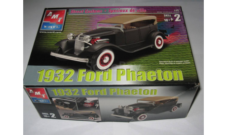 AMT/ERTL - 31758 Street Customs 1932 Ford Phaeton, 1/25, сборная модель автомобиля, 1:24, 1/24, ERTL (Auto World)