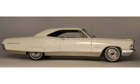 PONTIAC Bonneville HT coupe White 1965, редкая масштабная модель, Neo Scale Models, scale43