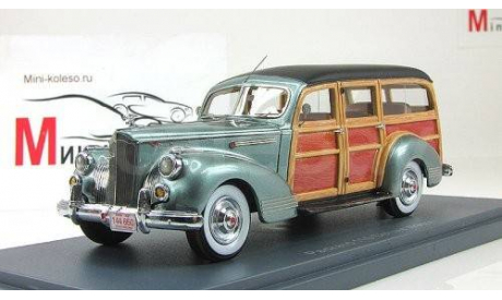 Packard 110 Deluxe Wagon 1941, редкая масштабная модель, Neo Scale Models, 1:43, 1/43