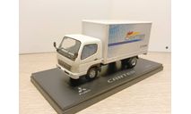 Mitsubishi Fuso New Canter, box van white, масштабная модель, дилерская модель, scale43