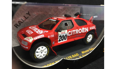 Citroen ZX Rallye Raid, Winner Dakar 1995,  Lartigue / Perrin, масштабная модель, Citroën, IXO Rally (серии RAC, RAM), 1:43, 1/43