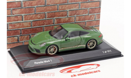 Porsche 911 (991-II) GT3 Touring - MINICHAMPS, масштабная модель, 1:43, 1/43