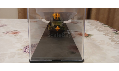 Автокран КС-4561 (257), хаки / желтый, масштабная модель трактора, Start Scale Models (SSM), scale43, КрАЗ