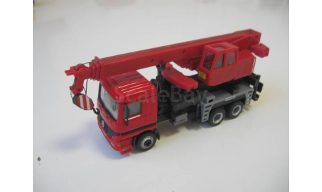 автокран Mercedes-Actros, масштабная модель, Mercedes-Benz, конверсия, 1:87, 1/87