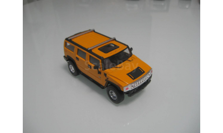 Hammer H2 желтый, масштабная модель, Bauer/Cararama/Hongwell, scale43