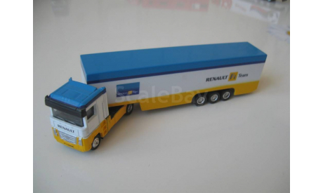 RENAULT с полуприцепом FI RENAULT, масштабная модель, New ray, 1:87, 1/87