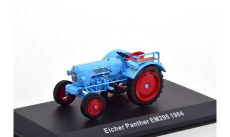 Трактор «Eicher Panther EM295» ’Tpaкторы: история, люди, мaшины’. Bыпуск №115 (c журнaлoм), масштабная модель, Тракторы. История, люди, машины. (Hachette collections), scale43